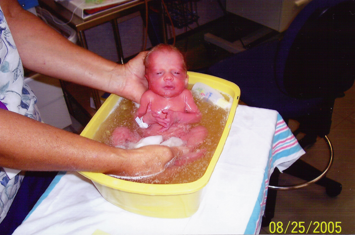Baby's First Bath